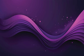 Beautiful Wavy Particles Elegant Background in Technology Concept, Modern Futuristic backdrop wallpaper. Tech bright dots background