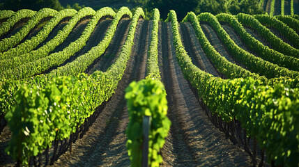 Fototapeta premium Vine grape leaf Fresh isolated grapes.