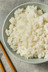 Healthy Homemade Asian White Jasmine Rice
