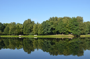 Санкт-Петербург. Отражение в пруду Таврического сада
Saint-Petersburg. Reflection in the pond of the Tauride Garden