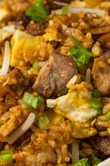 Homemade Char Siu Pork Fried Rice