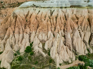 Felsformationen in den Tälern Kappadokiens, Nevsehir, Türkei
