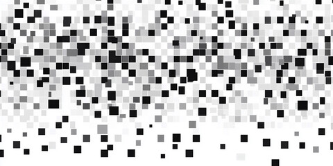 Fototapeta premium pixel pattern background with white and black squares
