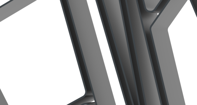 Multicolor abstract background banner of triangles , all the colors of the rainbow - Divider 3d