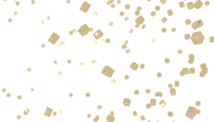 abstract lines with dots over dark background.