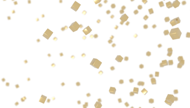 abstract lines with dots over dark background.