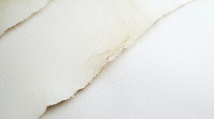 Obraz premium Minimalistic watercolor paper texture with light cream and white tones
