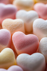 Obraz premium Marshmallow Delight in Pastel Colors