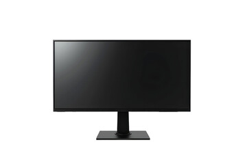 A monitor isolated on a white background.