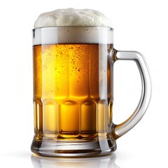Cold Beer in a Glass