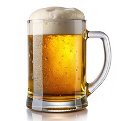 Cold Beer in a Glass