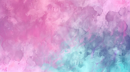 Obraz premium Vibrant Color Gradient Rendering Showcases a Dreamy Watercolor Texture Background, Perfect for Creative Design Concepts and Artistic Expressions