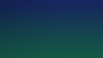 Abstract Simple Blue and Teal Gradient Background, Grain or Noise Texture, Blur Vibrant Colors. Copy Space - Backdrop