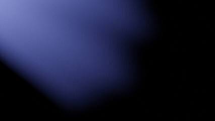 Abstract Colorful Blue and Black Gradient Background, Grain or Noise Texture, Blur Pastel Colors. Copy Space - Backdrop