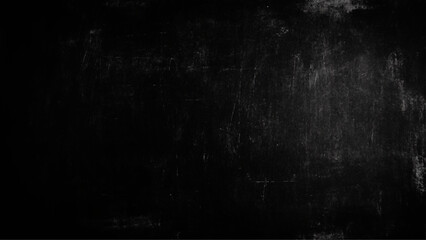 Scary dark wall, low light black concrete cement texture for background,  Black brick wall for background