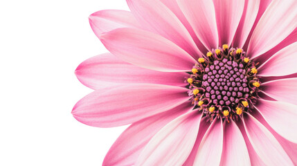 Pink flower transparent background