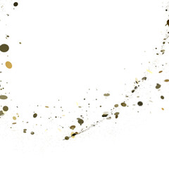 silver confetti explosion festive background