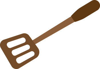 spatula isolated on white