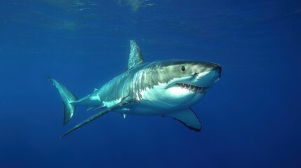 Fototapeta premium great white shark