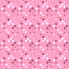 Geometrical square pattern background design - pink vector illustration from squares