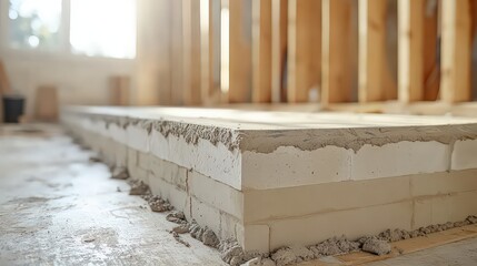 Installing cement backer board as a stable, moisture-resistant foundation for tiling in wet areas like bathrooms and kitchens.