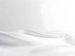 Obraz premium White abstract background with shadows with copy space. Neural network AI generated art