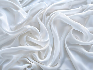 Obraz premium White abstract background with shadows with copy space. Neural network AI generated art