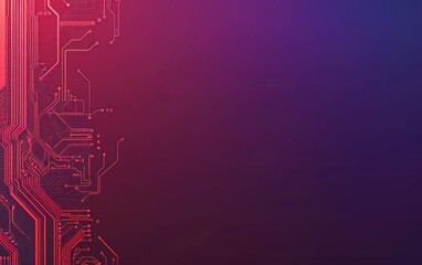 Abstract Circuit Board Background