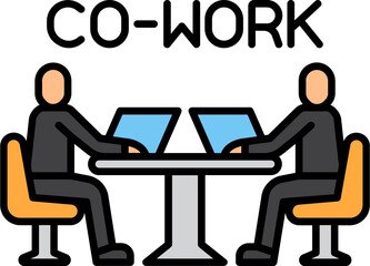 Co-working Space Icon