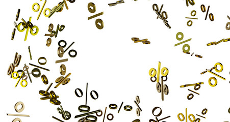 percent shopping digital in 3d.