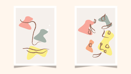 illustration of an background with butterflies