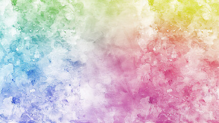 Obraz premium Vibrant Color Gradient Rendering Showcases a Dreamy Watercolor Texture Background, Perfect for Creative Design Concepts and Artistic Expressions