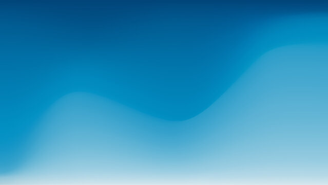 blue wave soft gradient pastel colors sof curves and design in vector mesh