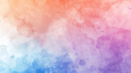 Fototapeta premium Vibrant Color Gradient Rendering Showcases a Dreamy Watercolor Texture Background, Perfect for Creative Design Concepts and Artistic Expressions