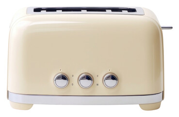 PNG A beige retro minimal toaster appliance small appliance technology.