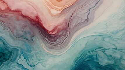 An abstract artwork showcasing a blend of vivid swirls agate 