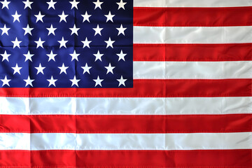 Illustration of the USA national flag