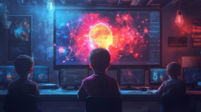 AI-Driven Educational Games for Children: Educational games using AI to adapt to children's learning styles.