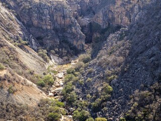 landscape in the mountains Angola Africa