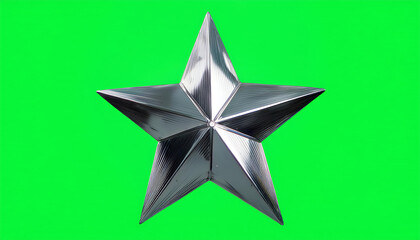  Falling Steel Star Animation- An animated sequence of a shimmering steel star falling a_1(271)