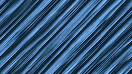 Obraz premium A striking dark blue geometric background showcases diagonal lines with a minimalist design, highlighting contrasts between light and shadow with a matte texture SEAMLESS PATTERN