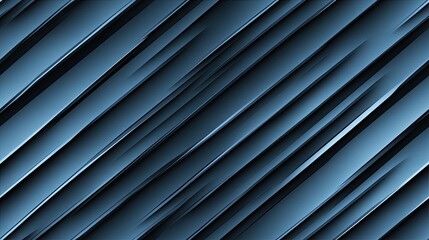 A striking dark blue geometric background showcases diagonal lines with a minimalist design, highlighting contrasts between light and shadow with a matte texture SEAMLESS PATTERN
