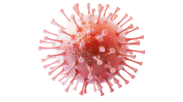Virus, bacteria transparent background