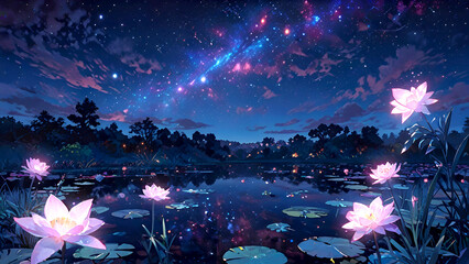 Viral anime nature wallpaper in 4K quality