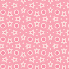 Pink pattern. digital paper. seamless
