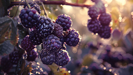 bunch of grapes generated by AI technology