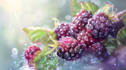bunch of grapes generated by AI technology