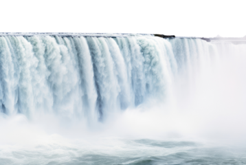 PNG Niagara waterfall border outdoors nature landscape.