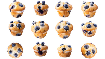 set of sweets generated by AI technology