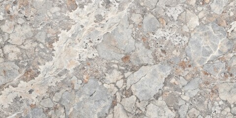 Fototapeta premium Textured Granite Surface Close-Up. High-resolution image showcasing the intricate patterns and natural colors of a granite surface, ideal for backgrounds or texture overlays.